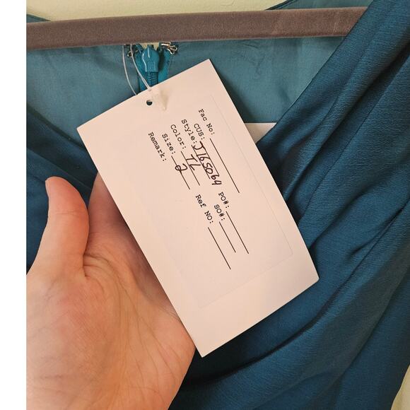 Jade by Jasmine Elegant Gown Special Occasion Bridesmaid Prom Dress Size 2 - Picture 16 of 16